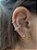 Piercing Conch Coração Cravejado - Imagem 1