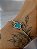 Pulseira Clover 10mm Azul - Imagem 2
