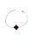 Pulseira Clover 14mm Vermelha - Imagem 1