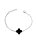 Pulseira Clover 14mm Preta - Imagem 1