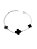 Pulseira Clover Preta - Imagem 1