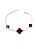 Pulseira Clover Vermelha - Imagem 1
