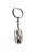 Chaveiro Aço Inox Personalizado Foto - Imagem 1