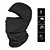 Balaclava Articulada Touca Ninja Moto Térmica Uv Preto - Imagem 1