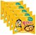 Kit 4 Lamens Coreano Picante Buldak- Sabor Queijo - 140G - Imagem 1