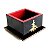 Jogo de Copo e Pires para Sake Massu Ideograma Japonês 150ml - Preto - Imagem 1