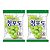 Kit 2 Pacotes de Bala Coreana Sabor Uva Verde Lotte 153g - Imagem 1