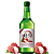 Soju Importado Aroma de Lichia Hanjan Lychee - 375ml - Imagem 1