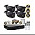 Kit Completo Com 4 Cameras De Segurança E Monitoramento Full Hd 1080p Linha Black Cameras, Dvr, Cabo, Fonte E Conectores - Imagem 1