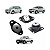 KIT 3 COXIM MOTOR CÃMBIO Palio/Siena/Strada - Imagem 3