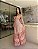 Vestido pipa bordado rosa - Imagem 1