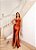 Vestido tecido Prada terracota - Imagem 1