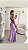 Vestido Longo Lavanda com Decote Profundo e Costas Abertas - Imagem 2