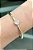 Bracelete com zircônia central e banho de ouro 18k - Imagem 1