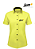 CAMISA FEMININA MANGA CURTA AMARELA ( BEM + ) - Imagem 1