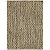 Tapete Sisal New Bouclê Palha 1,50X2,00M - São Carlos - Imagem 1