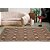 Tapete Sisal Eco Nature Trancado 77 Bege-Chumbo 1,00x1,50M - Imagem 2
