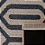 Tapete Sisal Eco Nature Trancado 77 Bege-Chumbo 0,50x0,80M - Imagem 3