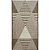 Tapete Sisal Bali Bouclê Abstrato Marrom 0,50X1,00M - Imagem 1