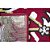Tapete Renaissance Sevilha 10 Vermelho 0,50X0,80M - Imagem 1