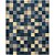 Tapete para Sala Supreme S Xadrez Azul 2,50X3,50M - Imagem 1