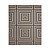 Tapete Sala Sisal Eco-Nature Labirinto 56 Chumbo 2,50X3,00M - Imagem 1