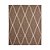 Tapete para Sala Sisal Eco-Nature Geo 70 Marrom 2,50X3,00M - Imagem 1