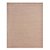 Tapete Sala Sisal Buzios Lual 47 Bege-Terracota 3,00X4,00M - Imagem 1