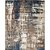 Tapete para sala Sena 05 Bege-Marrom-Azul 3,00X4,00M - Imagem 1