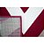 Tapete para Sala Renaissance Zig Zag 10 Vermelho 1,00X1,50M - Imagem 4