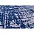 Tapete para Sala Renaissance Roma 20 Azul 1,00X1,50M - Imagem 3
