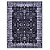 Tapete para Sala Renaissance Persia 50 Preto 1,50X2,00M - Imagem 1