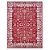 Tapete para Sala Renaissance Persia 10 Vermelho 1,33X1,90M - Imagem 1