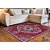 Tapete para Sala Renaissance Madrid 10 Vermelho 1,50X2,00M - Imagem 2