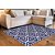 Tapete para Sala Renaissance Lumiere 56 Chumbo 1,33X1,90M - Imagem 2