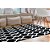 Tapete para Sala Renaissance Dublin 50 Preto 1,33X1,90M - Imagem 1