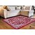 Tapete para Sala Renaissance Atenas 10 Vermelho 1,33X1,90M - Imagem 2