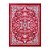 Tapete para Sala Renaissance Atenas 10 Vermelho 1,33X1,90M - Imagem 1