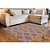 Tapete para Sala Realce Trilho 72 Bege 1,00X1,50M - Imagem 2