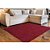 Tapete para Sala Realce Trama 10 Vermelho 2,00X2,50M - Imagem 2