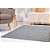Tapete para Sala Realce Royal 51 Cinza 1,50X2,00M - Imagem 2