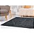 Tapete para Sala Realce Royal 50 Preto 1,00X1,50M - Imagem 2