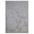 Tapete para Sala Realce Roses 51 Cinza 1,00X1,50M - Imagem 1