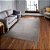 Tapete para Sala Realce Liso 51 Cinza 2,50X3,00M - Imagem 2