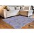 Tapete para Sala Realce Jardim 51 Cinza 1,00X1,50M - Imagem 2