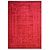 Tapete para Sala Realce Frame 10 Vermelho 1,00X1,50M - Imagem 1