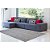 Tapete para Sala Realce Forest 51 Cinza 1,00X1,50M - Imagem 2