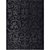 Tapete para Sala Realce Forest 50 Preto 1,00X1,50M - Imagem 1