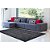 Tapete para Sala Realce Forest 50 Preto 1,00X1,50M - Imagem 2