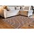 Tapete para Sala Realce Falesia 72 Bege 1,50X2,00M - Imagem 2